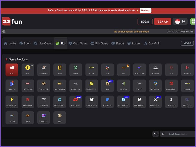Assistência 24 horas por dia e canais de contacto do casino 22FUN