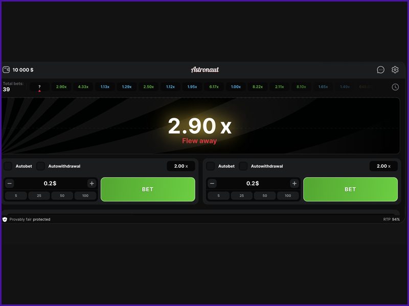 Tips on Strategy and Bankroll Management in Astronaut