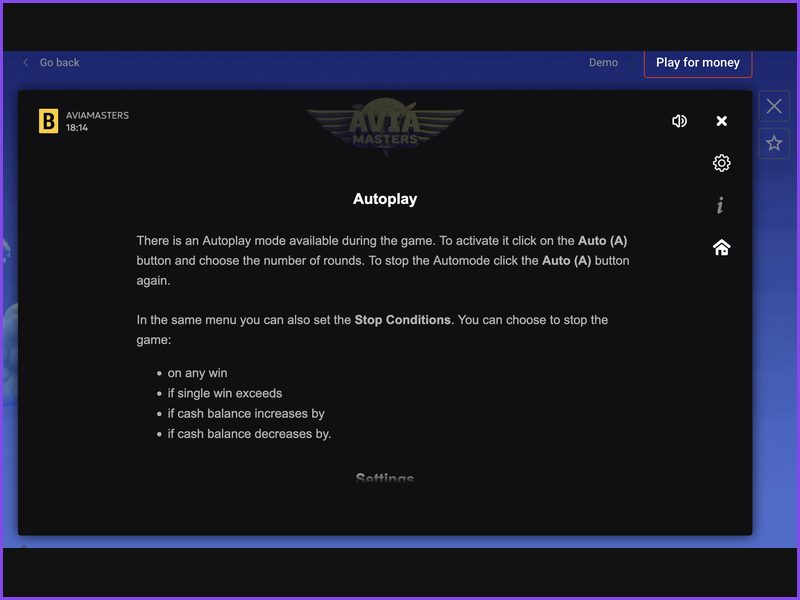 Unique mechanics and features of AviaMasters