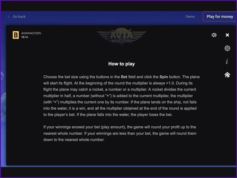 Four aircraft speed modes in the game AviaMasters
