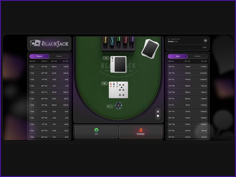 The Benefits of Live Mode and Withdrawing Winnings in Blackjack