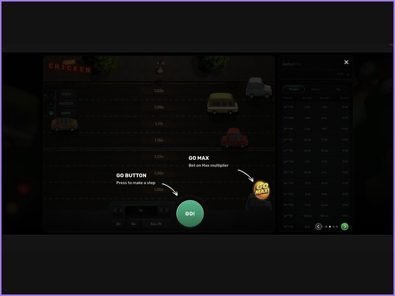 Technical Specifications and Compatibility of Chicken Crash