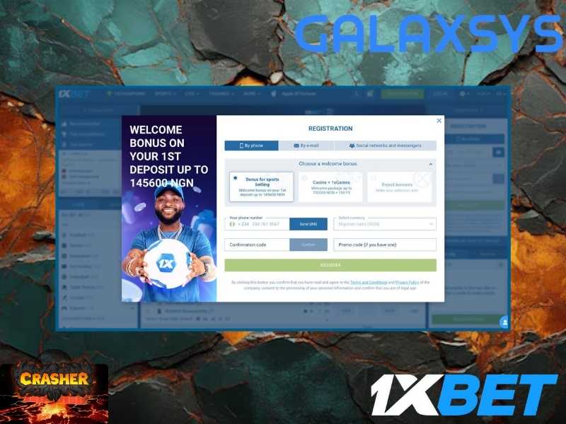 S'inscrire à 1xBet