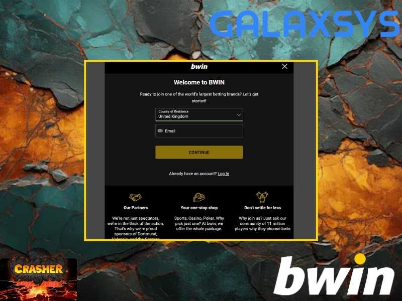 S'inscrire à Bwin Casino