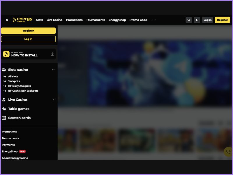 Bonus de bienvenue et promotions hebdomadaires d'EnergyCasino