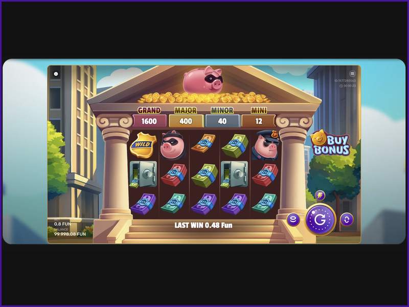 Unique game mechanics and bonuses in Gangsta Piggy