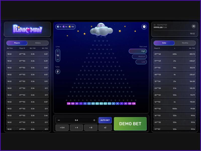 The Impact of an Unstable Connection on Rounds in Plinkoman