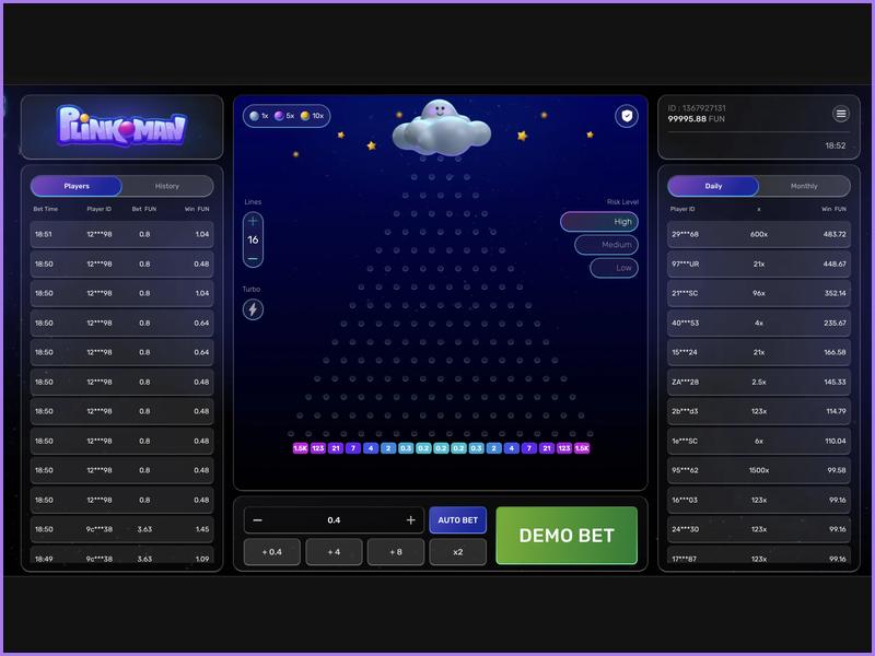 How to start using Plinkoman for free without making any real deposits