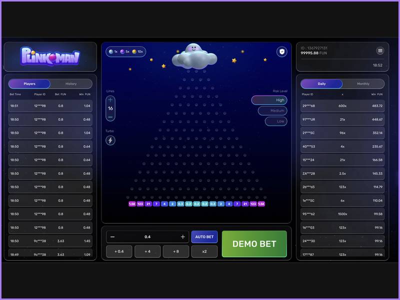 Where to start and how to make deposits in Plinkoman