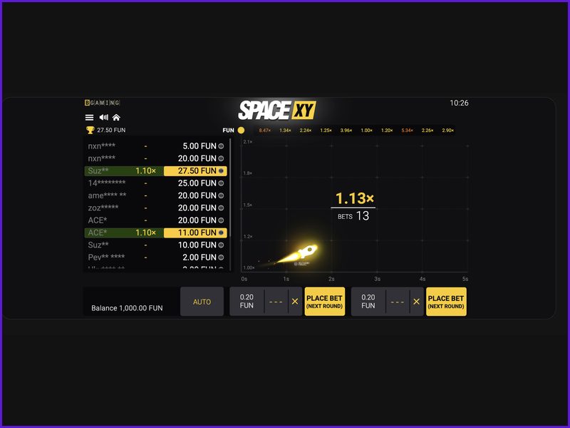 The Space XY Random Number Generator and the Reliability of Its Results