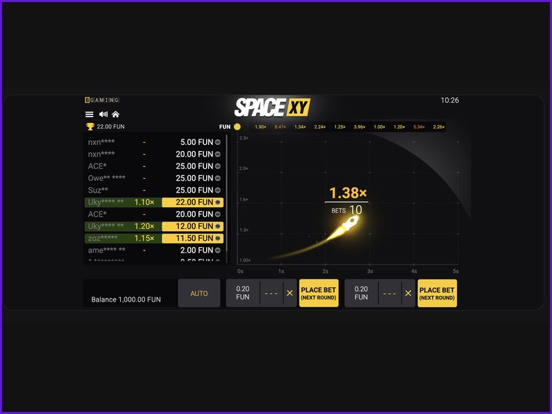 How to get started and play Space XY by BGaming correctly