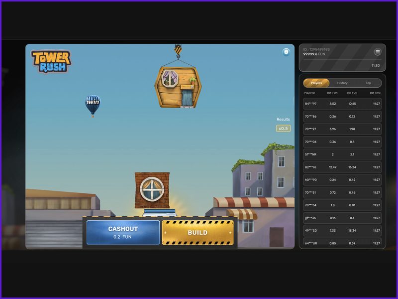Tower Rush Game Features and Settings