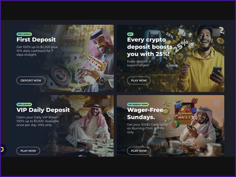 YYY Casino's Arabic interface and game library