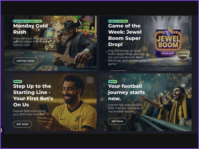 YYY Casino Welcome Bonus, Crypto Bonus, and Promotions